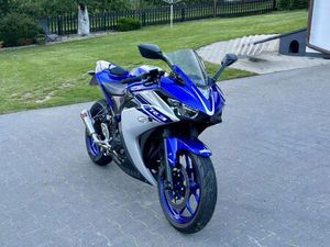 YAMAHA YZF R3 ABS 2017R. AKRAPOVIC NOWE OPONY KAT. A2/A BYTÓW