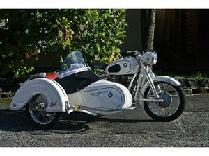 BMW R 26 GESPANN, SEHR SCHÖN RESTAURIERT! BJ. 1956 (NR.60)