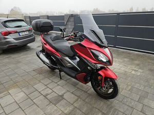 KYMCO XCITING 400 CM3 ABS 2017R KUFER GIVI, FILM 4K, TRANSPORT POD DOM WRZEŚNIA
