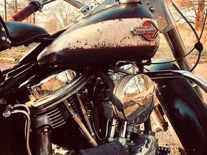 HARLEY DAVIDSON PANHEAD FLH 1959