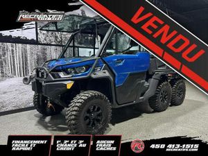 2023 CAN-AM DEFENDER PRO HD10 LTD CAB 6X6 **BENNE BASCULANTE ÉLECTRIQUE!!**