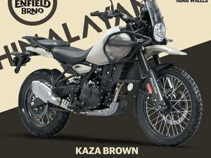 ROYAL ENFIELD HIMALAYAN 450 KAZA BROWN