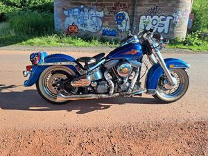 HARLEY DAVIDSON, SOFTAIL, EVO, OLDTIMER BOBBER, CHOPPER
