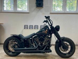 HARLEY DAVIDSON SOFTAIL SLIM ALL BLACK APE 200 HECK LED TÜV NEU