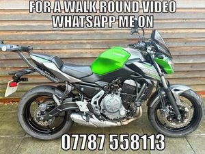 2019 / 69 KAWASAKI Z650ABS £4300 GREEN 3291 MILES.