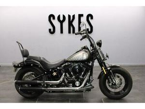2009 HARLEY-DAVIDSON FLSTSB SOFTAIL CROSSBONES IN DENIM BLACK