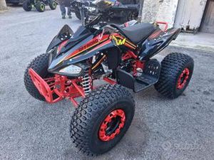 QUAD 125 RUOTE 8 SPORTIVO ROSSO