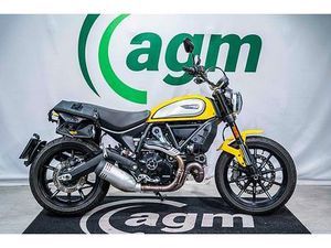 DUCATI SCRAMBLER - MED SIDEVESKER OG VARMEHOLKER