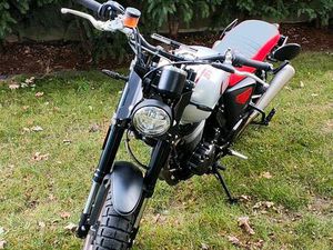 SWM 500 GRAN MILANO OUTLAW ABS SCRAMBLER RETRO BIKE