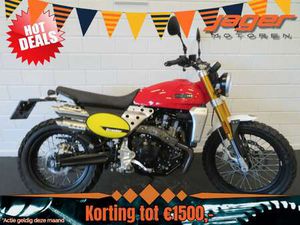 FANTIC CABALLERO 500 SCRAMBLER TOP STAAT! ROOD