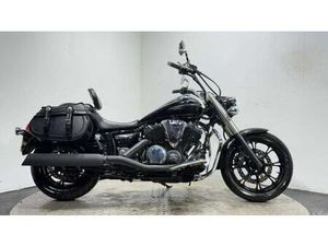 YAMAHA XVS MIDNIGHT STAR 2013 29K MOT SERVICED PANNIERS CRUISER BIKE 950 CC