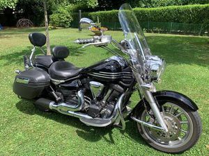 YAMAHA XV 1900 MIDNIGHT STAR - HAGELNEUE BEREIFUNG, HU + TÜV