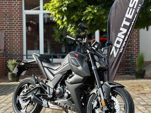 ZONTES U 125 SCHWARZ MATT 125 CCM ⭐️NEUFAHRZEUG⭐️NAKED BIKE⭐️
