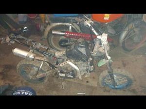125 CCM PITBIKE POCKETBIKE SACHS DIRTY DEVIL 125 EIGENBAU