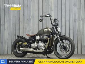 TRIUMPH BONNEVILLE BOBBER BLACK