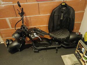 VEND MOTO ÉLECTRIQUE CITY COCO CHOPPER M1PS MANGOSTEEN