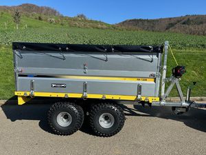 FLATBED DUMP TRAILER IRON BALTIC FD1200 R1A