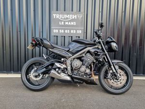 TRIUMPH STREET TRIPLE 765 R 2022 765 CM3 | MOTO ROADSTER | 10 300 KM | NOIR | 72230 RUAUDIN