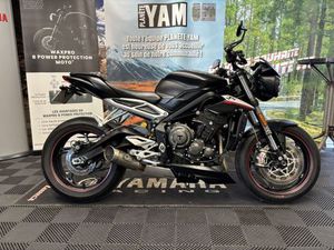TRIUMPH STREET TRIPLE 765 RS 2019 765 CM3 | MOTO ROADSTER | 18 200 KM | NOIR | 35000 RENNES