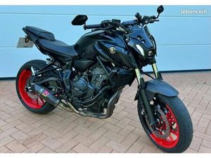 YAMAHA MT07 A2 FULL BLACK