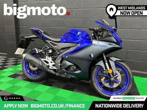 YAMAHA R125 FINANCE SPECIALISTS APPLY NOW LOW RATE FINANCE DELIVERY AVAILABLE 124 CC