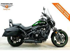 KAWASAKI VULCAN S TOURER GROEN