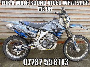 2008 / 08 YAMAHA WR250F £2750 BLUE 7595 MILES.
