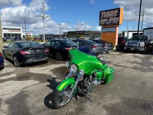 2009 HARLEY-DAVIDSON FLHX CUSTOM, WHEELS, STRETCHED BAGS, MANY U