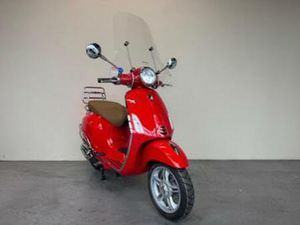 VESPA PRIMAVERA DRAGON ROSSO (GLANS ROOD) NIEUW 0 KM — SCOOTERS | VESPA — MARKTPLAATS