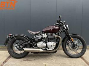 TRIUMPH BONNEVILLE BOBBER 1200 1E EIGENAAR NIEUWSTAAT — MOTOREN | TRIUMPH — MARKTPLAATS