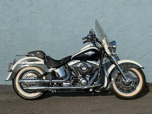 HARLEY-DAVIDSON FLSTN SOFTAIL DELUXE *KLAPPENAUSPUFF*5HD1*1.HAND
