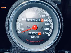 HARLEY-DAVIDSON SPORTSTER XLH 883, 33 JAHRE ALT, 3.471 KM