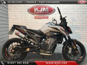 KTM 790 DUKE L, 2023/23, JUST 4,067 MILES COVERED, DOMINATOR CAN, TAIL TIDY