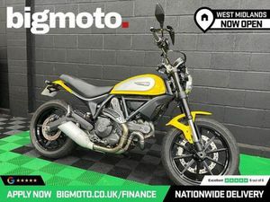 2015 15 DUCATI SCRAMBLER 800 FINANCE SPECIALISTS APPLY NOW