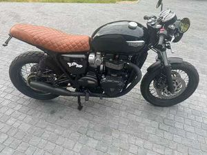 TRIUMPH BONNEVILLE T120 BLACK CAFE RACER NERO