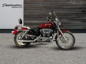 2007 HARLEY-DAVIDSON SPORTSTER CUSTOM 1200 C CUSTOM SPORT RED MANUAL
