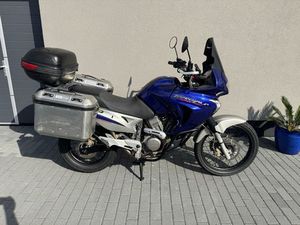 HONDA TRANSALP XL650. KUFRY BLASZKI