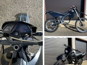 ?️ DERBI SENDA X-RACE 2010 – À REMONTER, AVEC PIÈCES FOURNIES (VOIR PHOTOS)