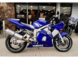 2001 YAMAHA YZF-R6 BLUE