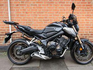 HONDA CB 650 R FANTASTIC CONDITION , FULL HONDA HISTORY, GB RACING COVERS, 2021