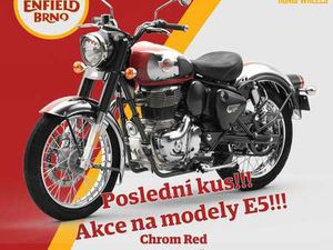 ROYAL ENFIELD CLASSIC 350 CHROM RED E5