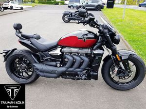 TRIUMPH ROCKET 3 STORM GT ERST 244 KM , BLACK WEEKS