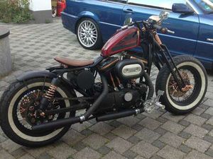 HARLEY-DAVIDSON XL 1200 XLH 1200 SPORTSTER BOBBER NERO