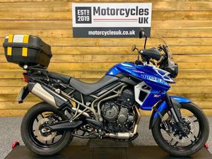 2018 TRIUMPH TIGER 800 XRX, FSH, TOP BOX, HEATED GRIPS, SUPERB CONDITION
