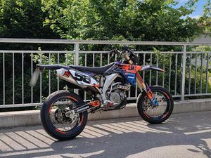 SUZUKI RMZ 450 SUPERMOTO ZULASSUNG OFFENE LEISTUNG