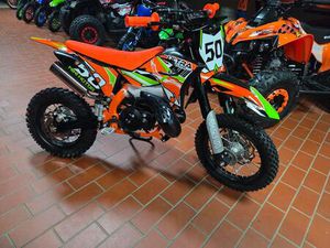 KINDERCROSS KICKSTARTER 49 CC MINI CROSS 9 PS 2 TAKT DIRTBIKE NEU