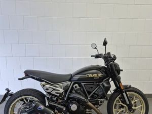 DUCATI SCRAMBLER FULL THROTTLE STURZBÜGEL, TANKPAD