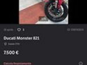 DUCATI MONSTER 821