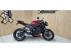 TRIUMPH STREET TRIPLE 765 RS 2024 765 CM3 | MOTO ROADSTER | 6 054 KM | BORDEAUX | 60000 BEAUVAIS