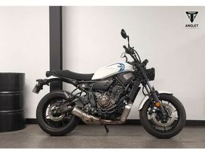YAMAHA XSR 700 2024 700 CM3 | MOTO ROADSTER | 498 KM | BLANC | 64600 ANGLET